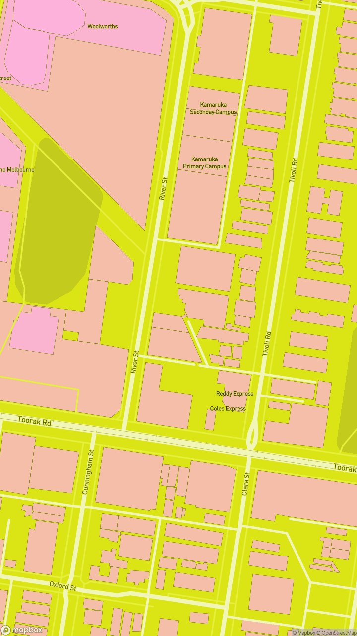 Map of South Yarra
