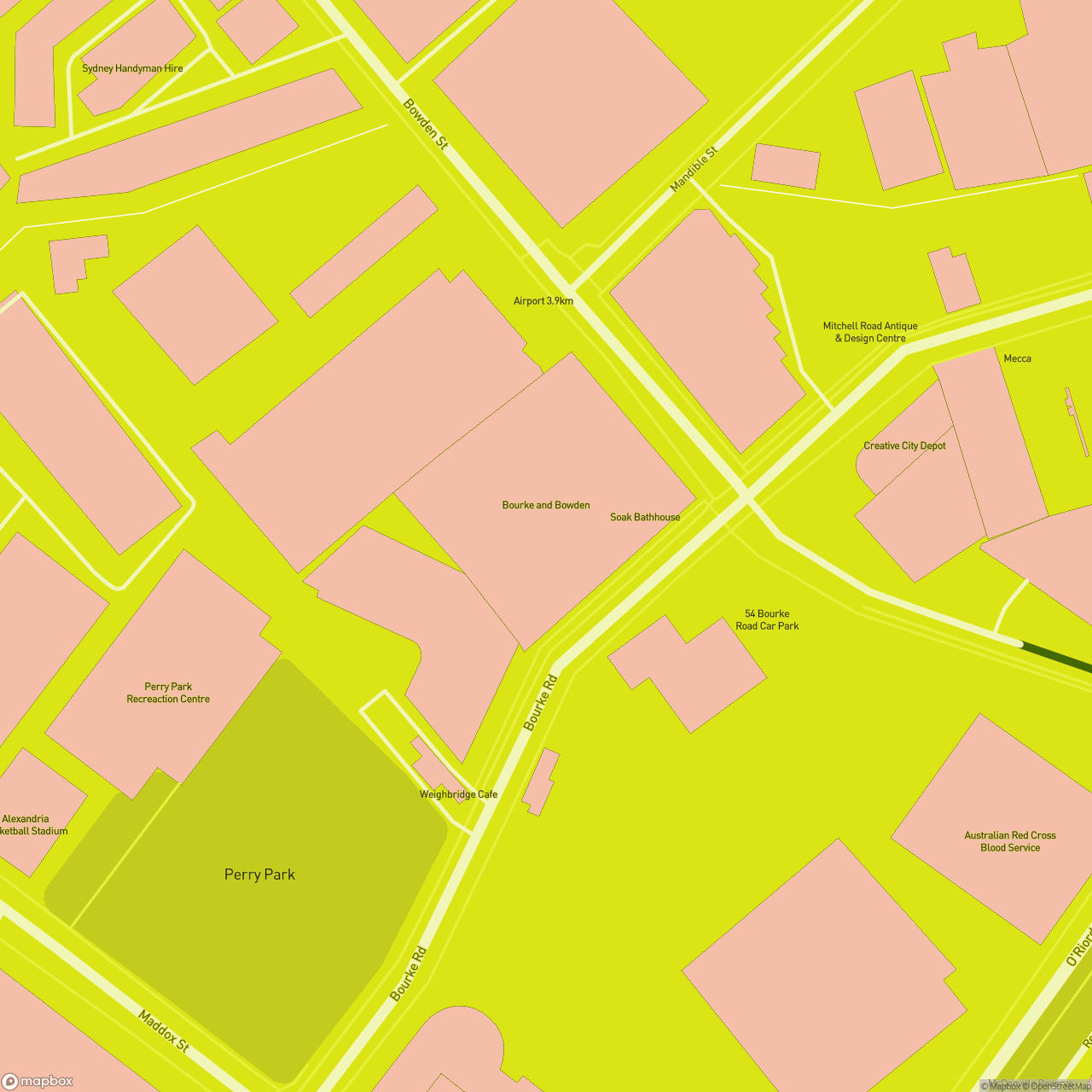 Map of Alexandria